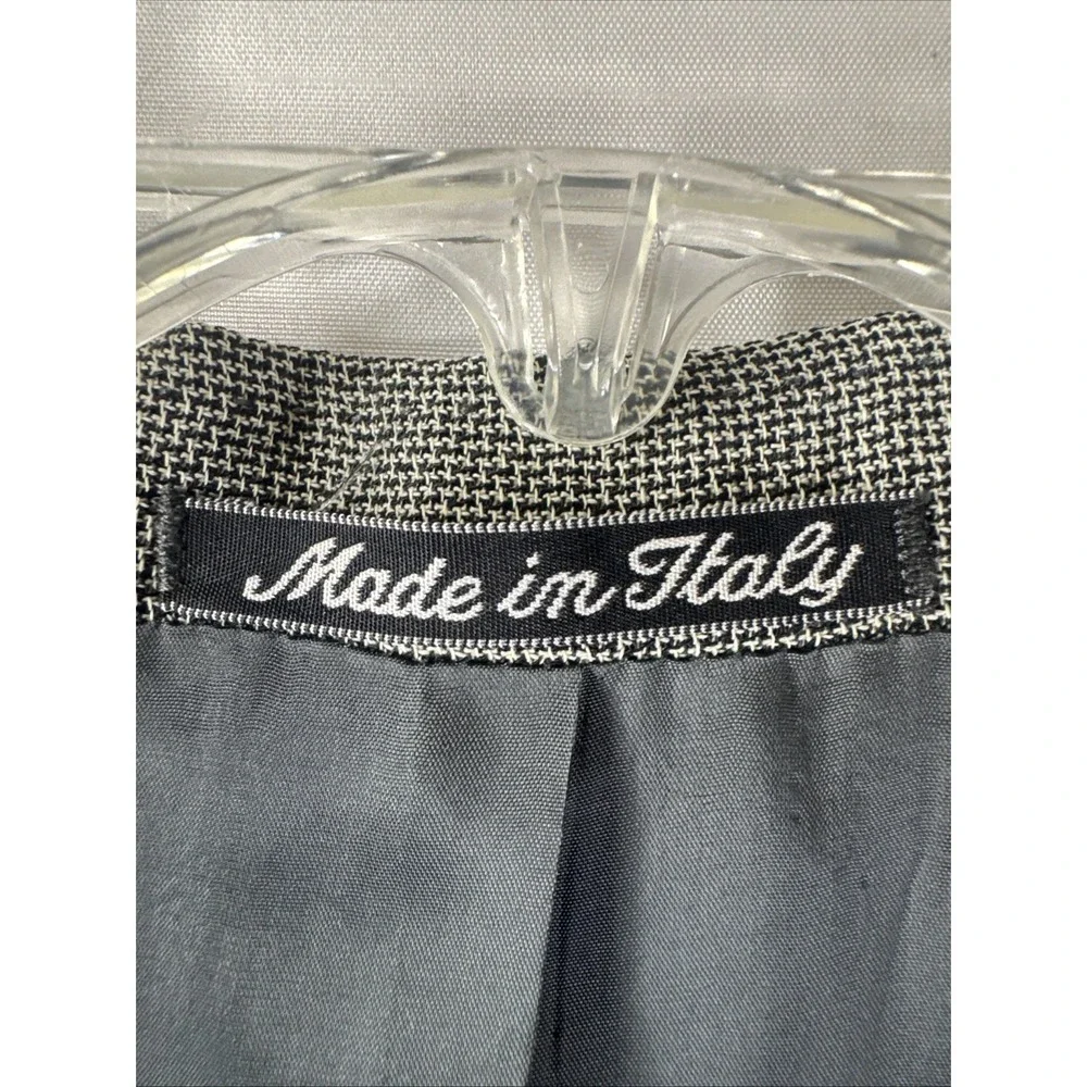 Valentino Uomo Blazer 46R Gray Virgin Wool‎ Made in Italy Saks 5th